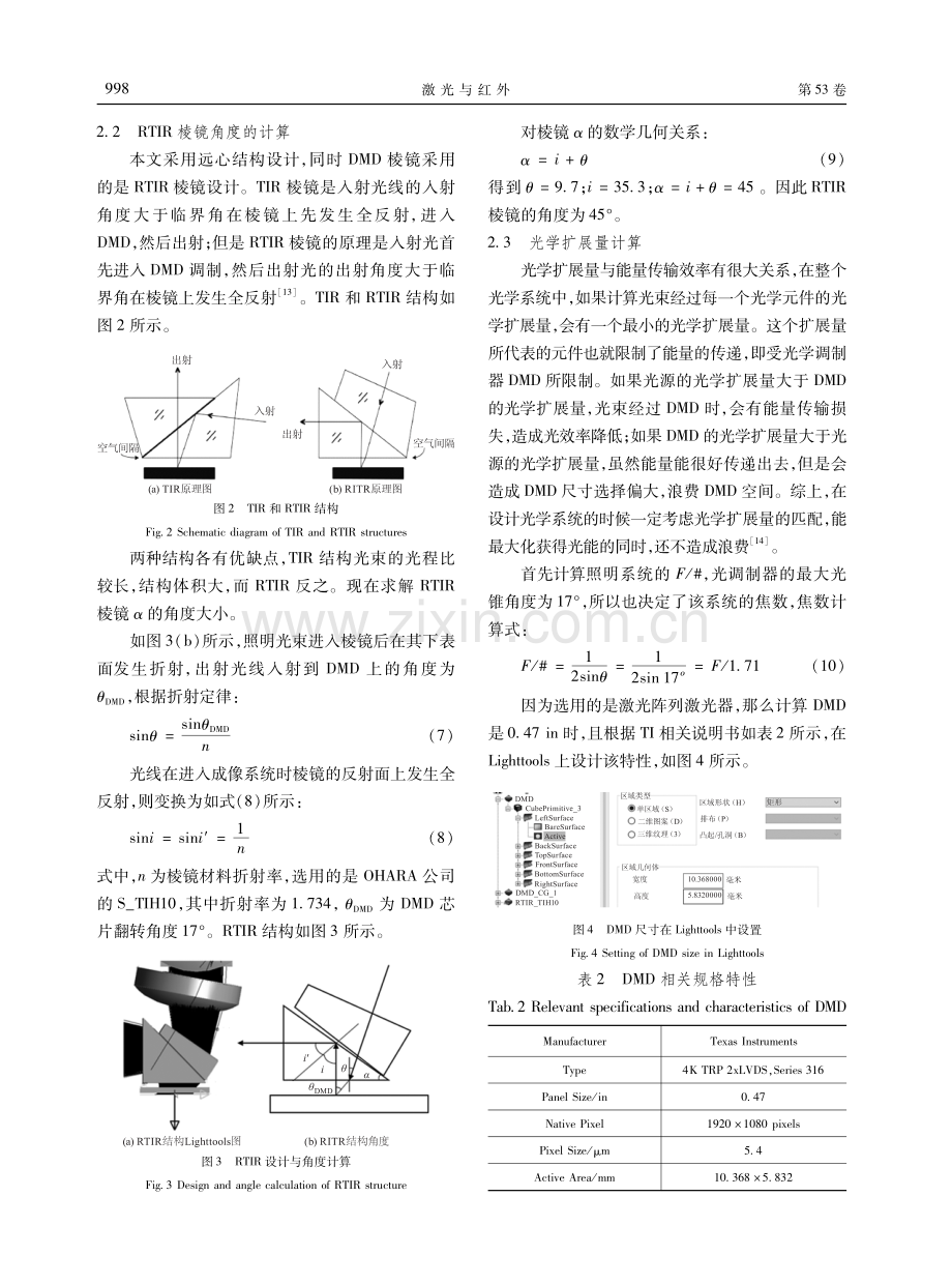 激光投影显示色均问题的仿真计算和实验研究.pdf_第3页