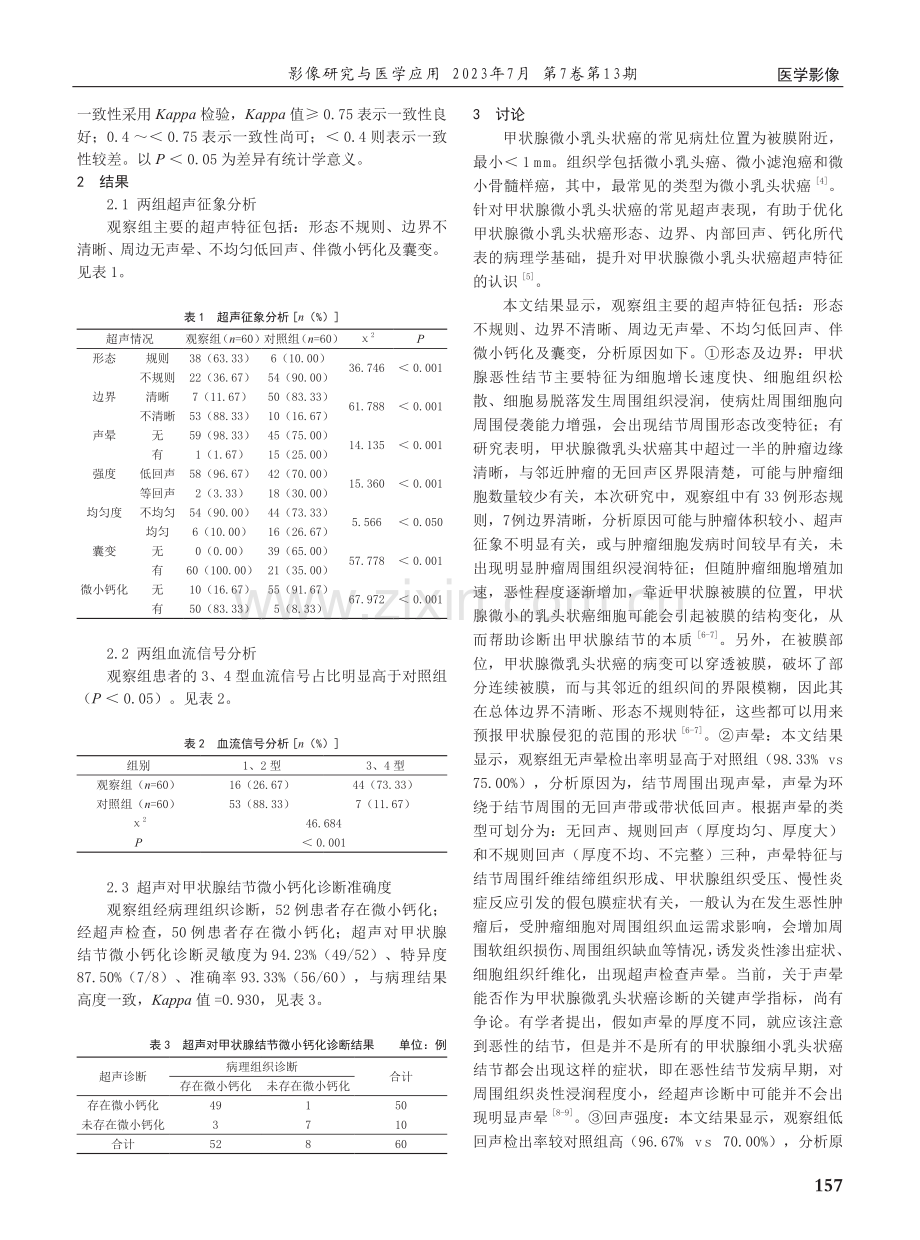 甲状腺微小乳头状癌的超声诊断效果分析.pdf_第2页