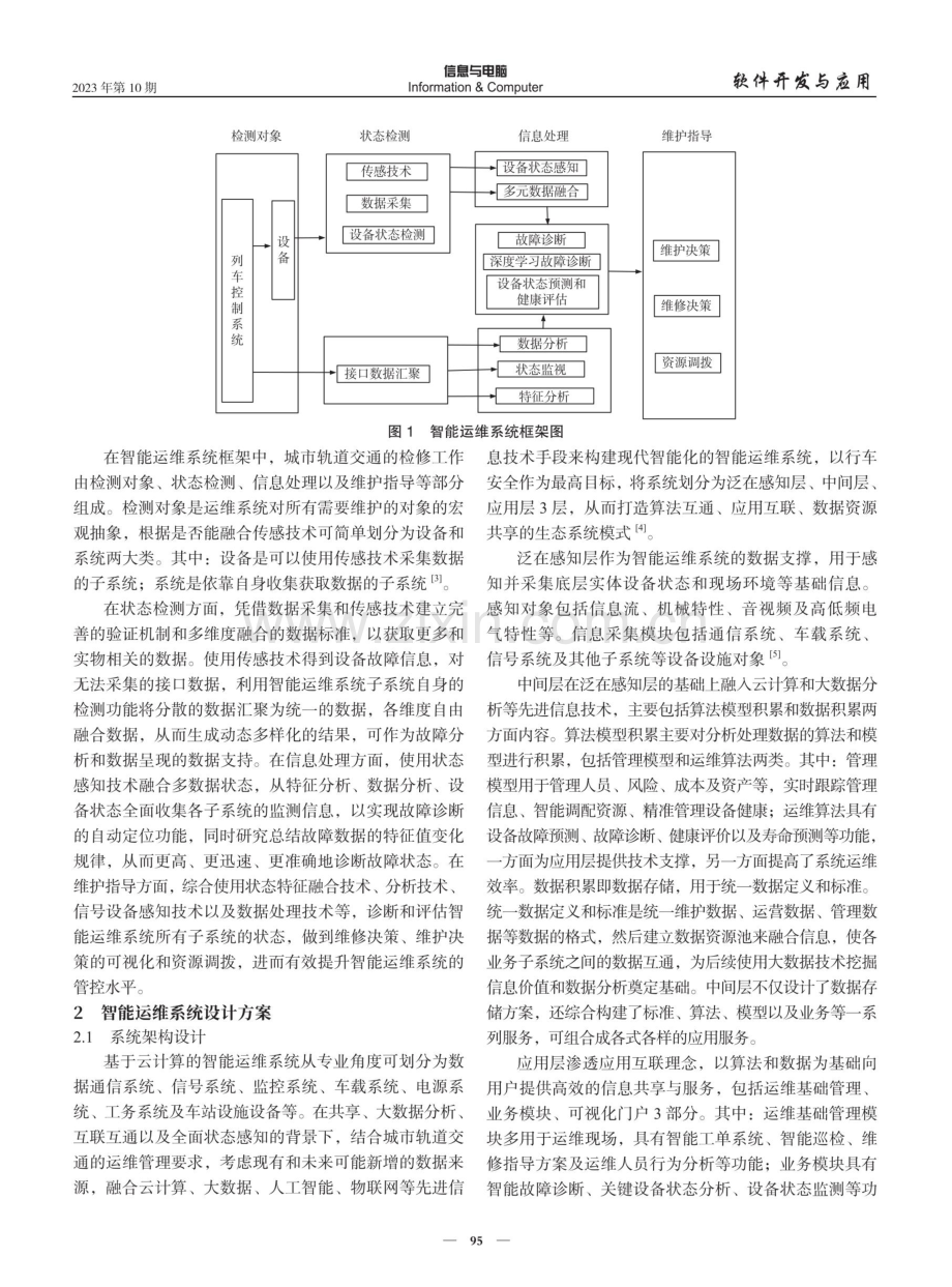 基于云平台的城市轨道交通智能运维系统设计.pdf_第2页