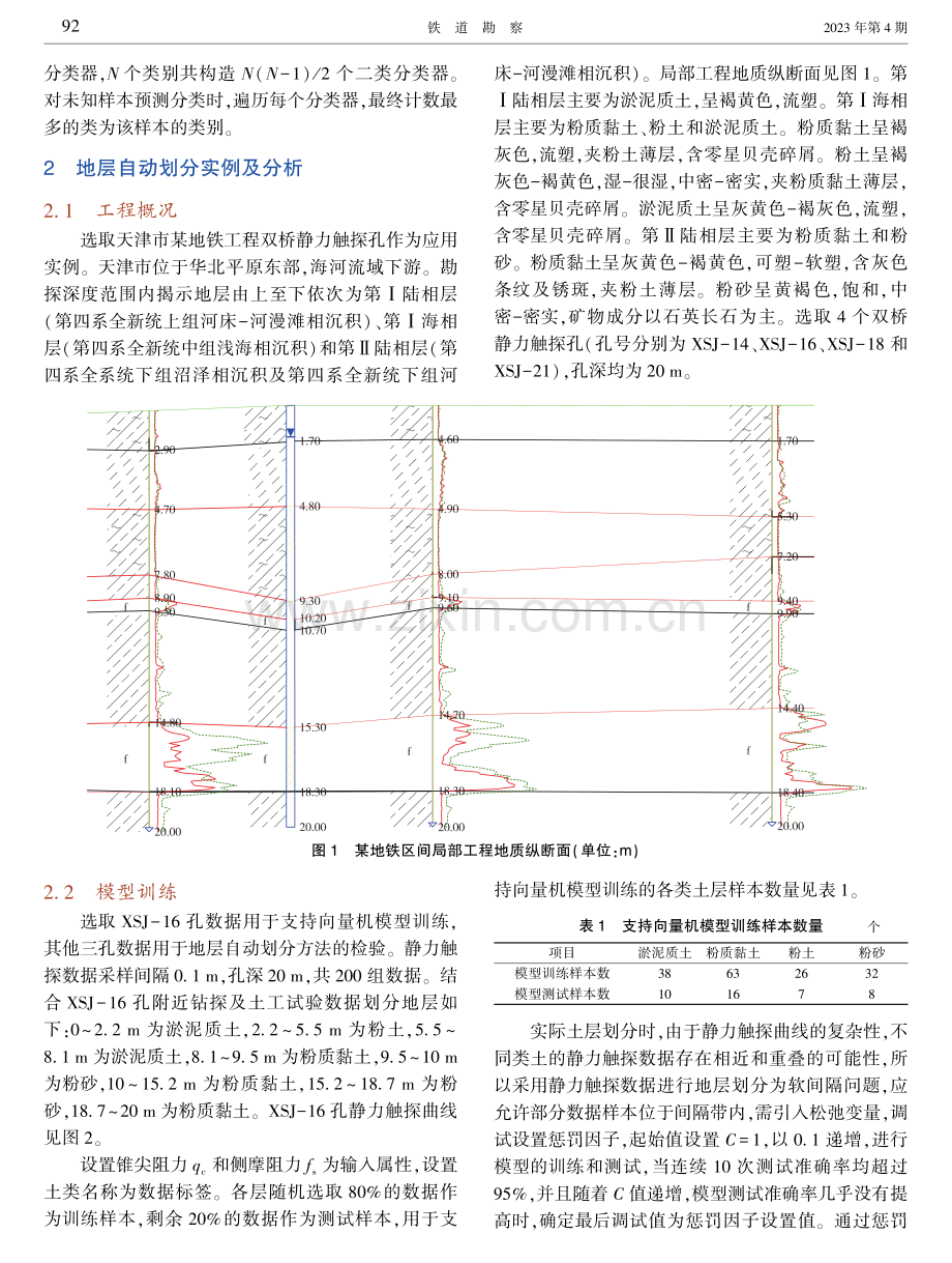 基于支持向量机的双桥静力触探地层自动划分方法.pdf_第3页