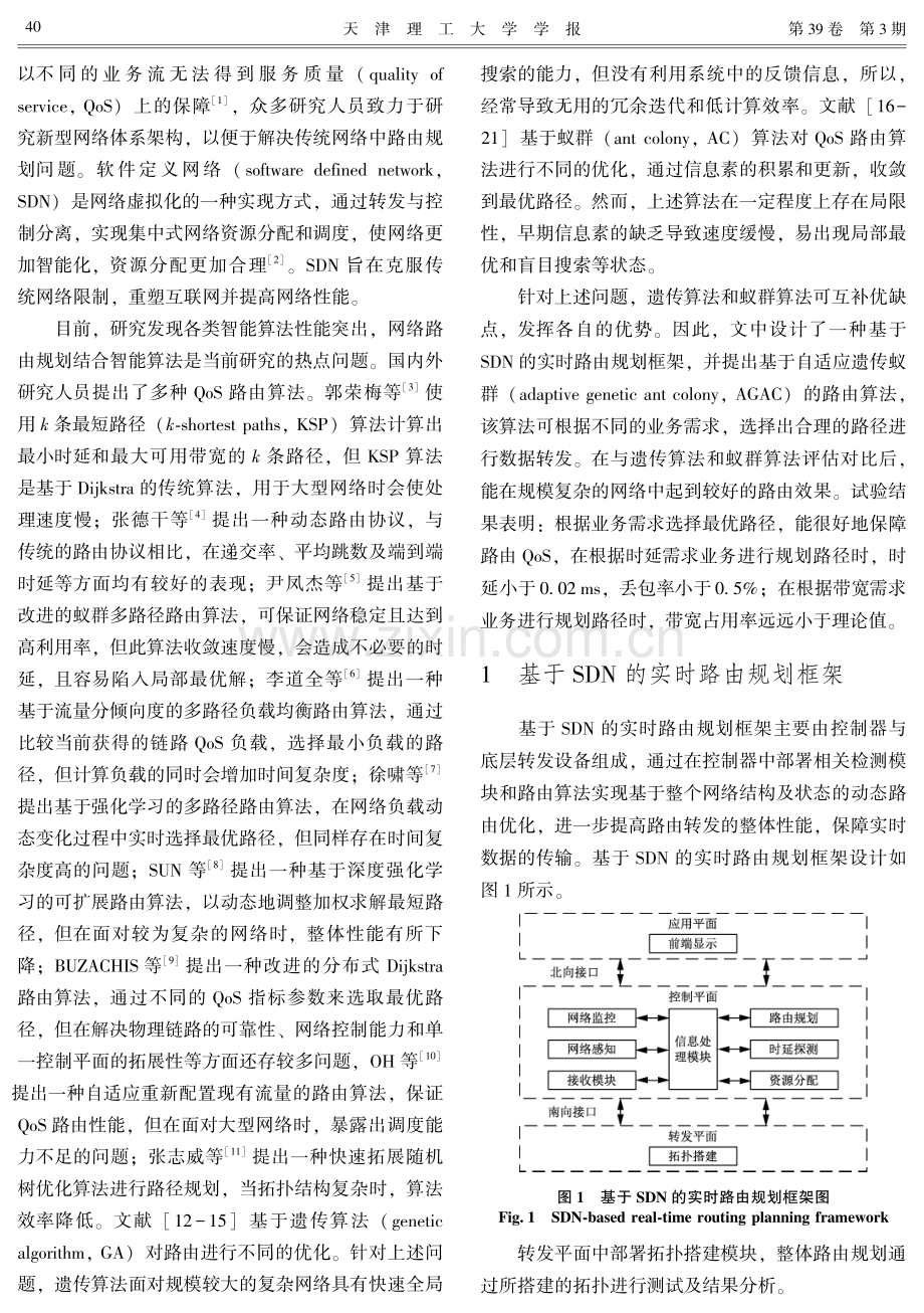 基于自适应遗传蚁群算法的SDN路由规划研究.pdf_第2页