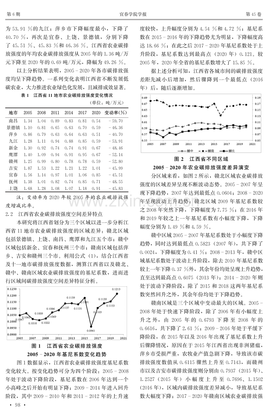 江西农业碳排放强度时空特征与趋势演进.pdf_第3页