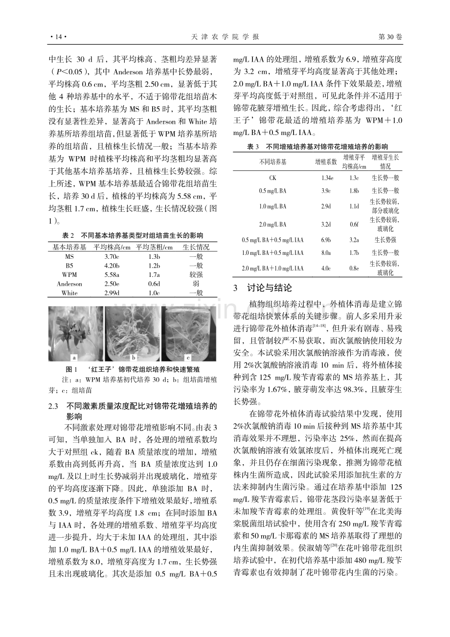 锦带花组培快繁体系的建立.pdf_第3页