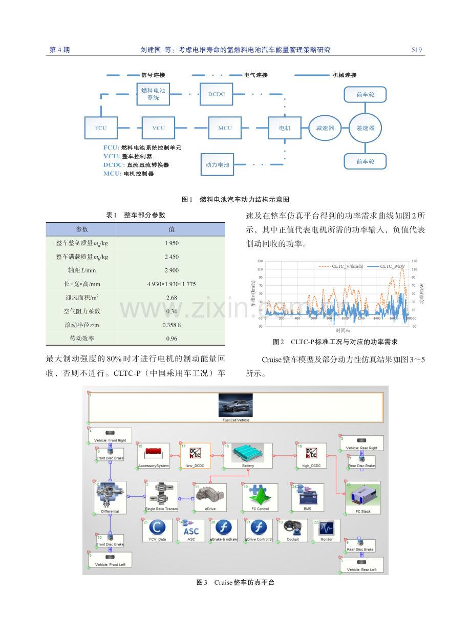 考虑电堆寿命的氢燃料电池汽车能量管理策略研究.pdf_第3页