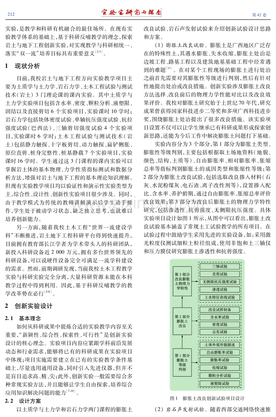 科研反哺教学的岩土与地下工程创新实验设计与实践.pdf_第2页