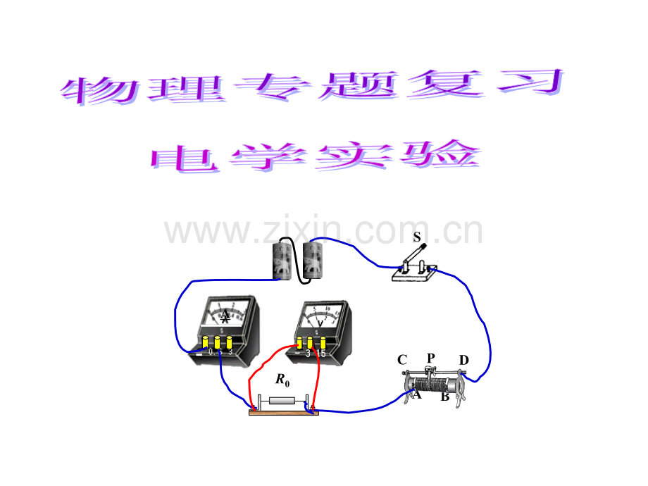 电学实验专题复习公开课一等奖市赛课一等奖课件.pptx_第1页