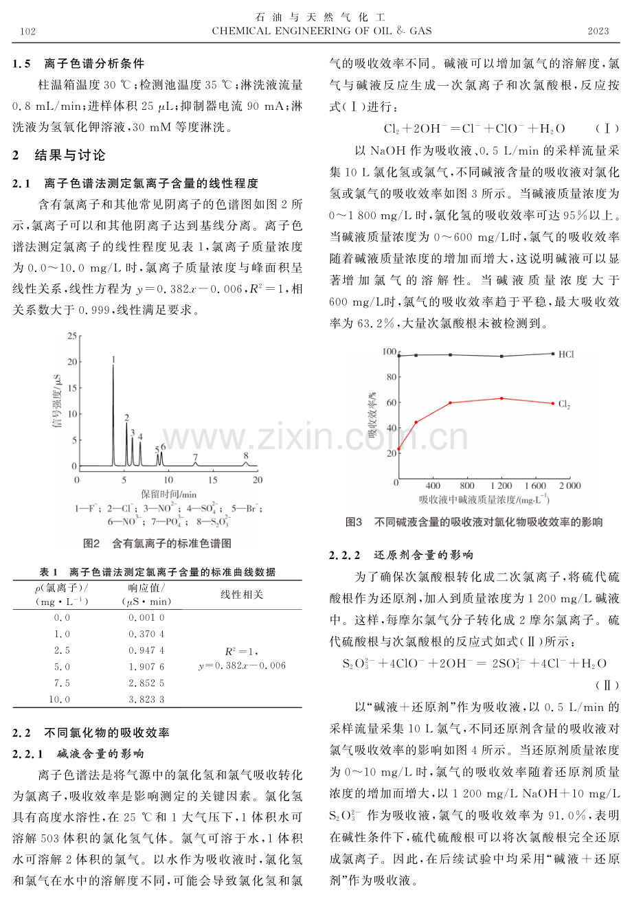 离子色谱法测定氢燃料电池汽车用氢气中卤化物.pdf_第3页