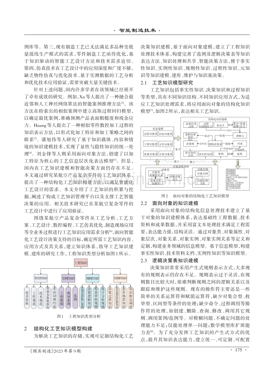 面向智能决策的结构化工艺知识建模建库技术研究.pdf_第2页