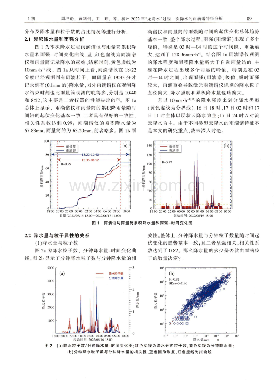 柳州2022年“龙舟水”过程一次降水的雨滴谱特征分析.pdf_第3页