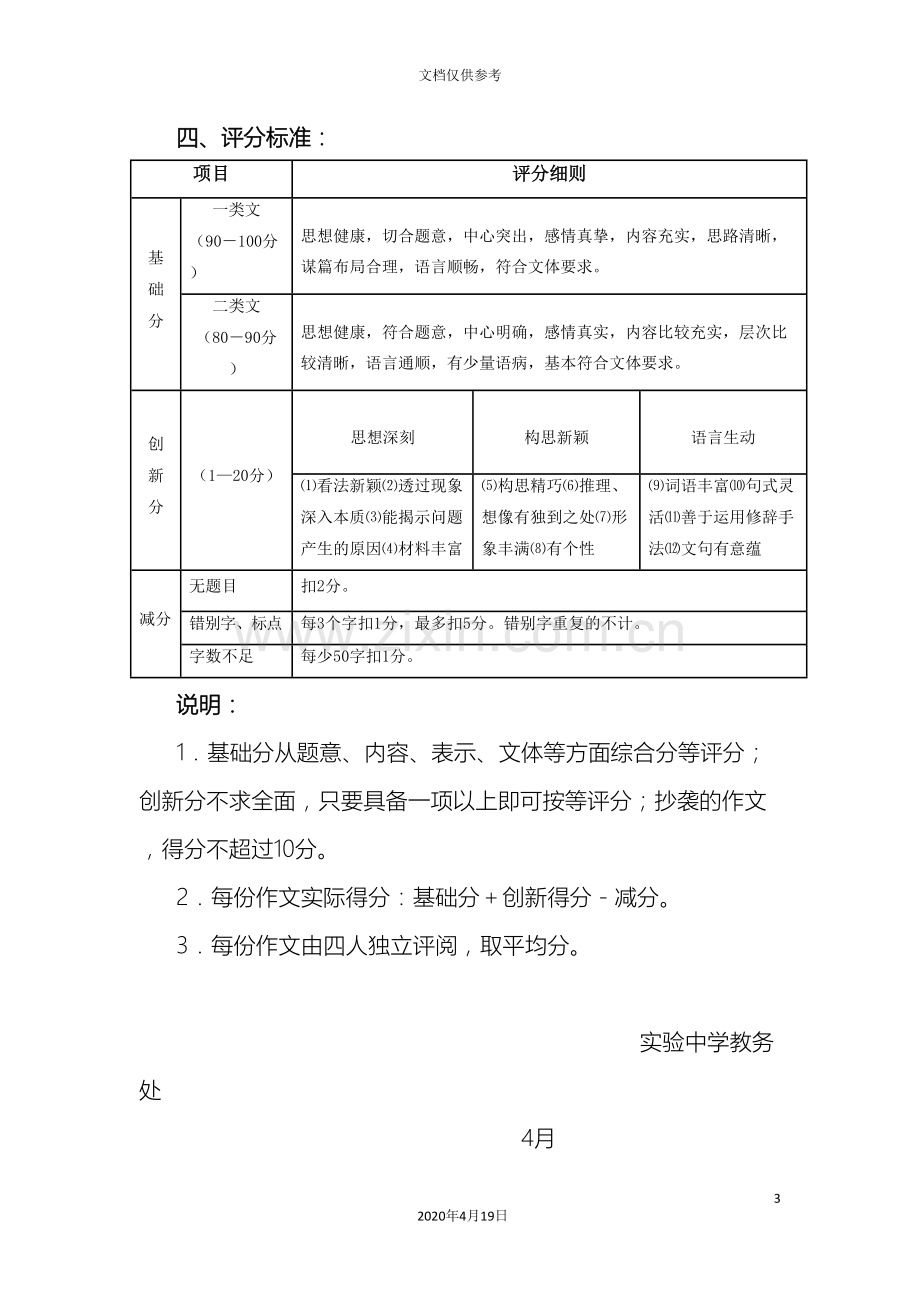 初中作文竞赛活动方案.doc_第3页