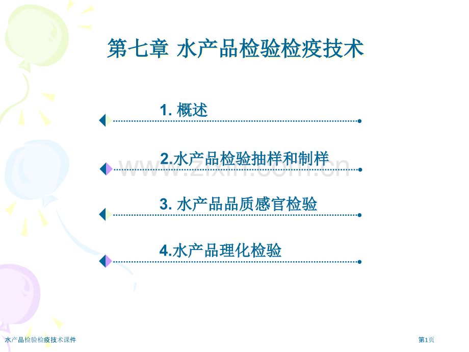 水产品检验检疫技术课件.pptx_第1页