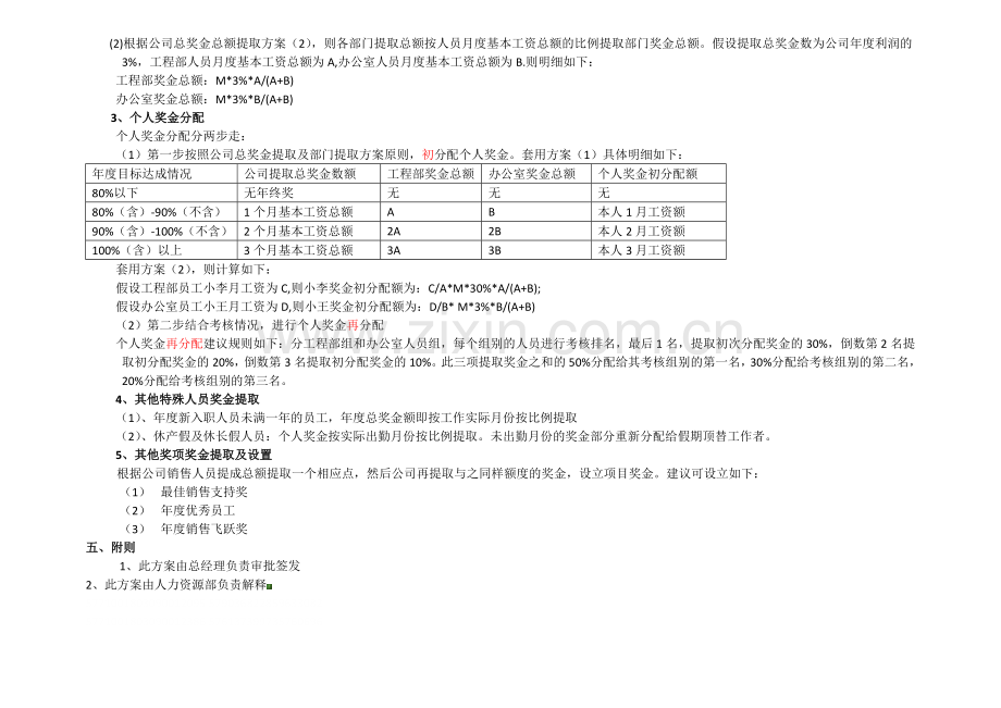 年终奖分配方案.docx_第2页