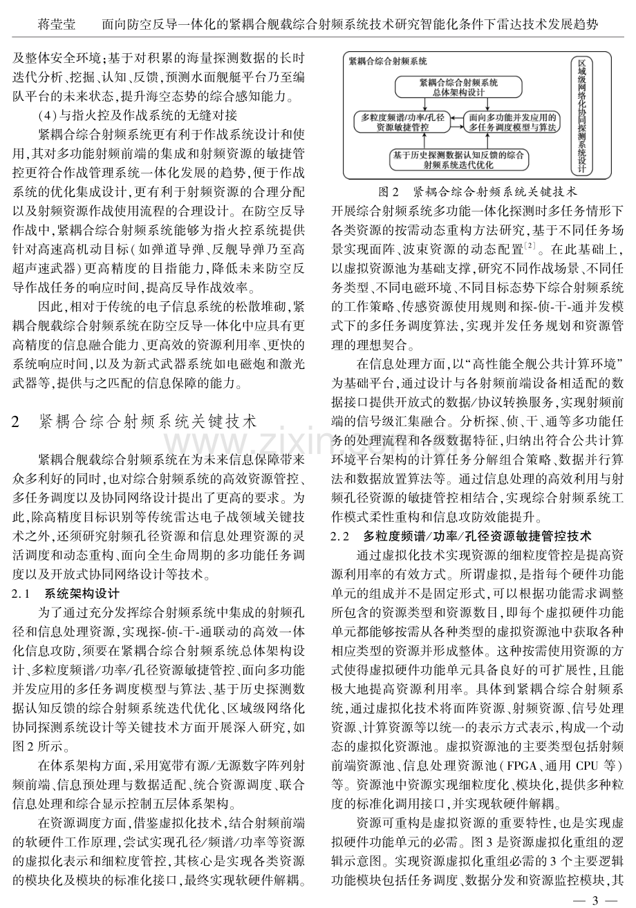 面向防空反导一体化的紧耦合舰载综合射频系统技术研究.pdf_第3页