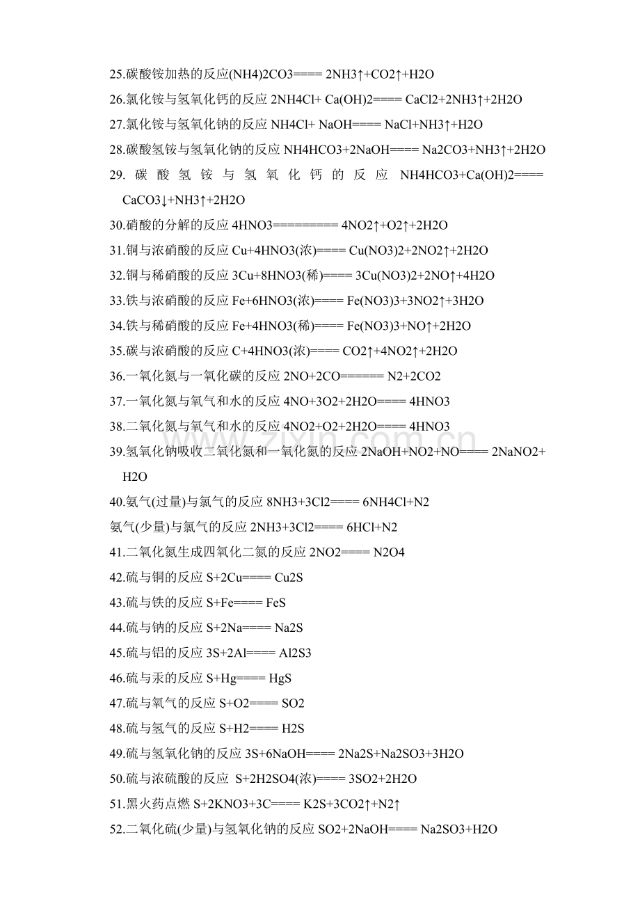 高中化学公式大全.doc_第2页