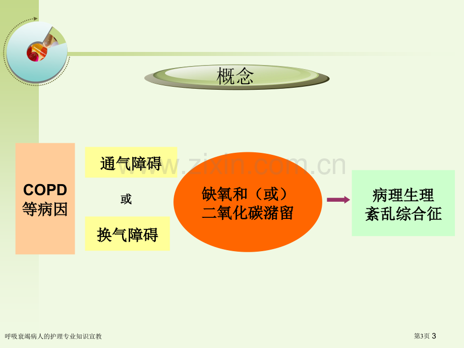 呼吸衰竭病人的护理专业知识宣教专家讲座.pptx_第3页