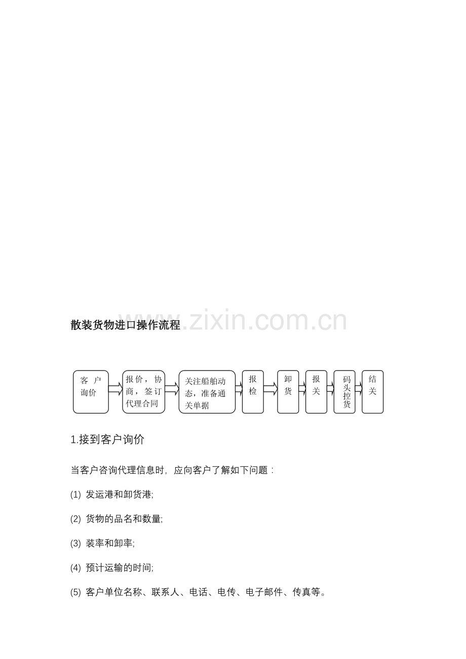 散杂货进口操作流程.doc_第1页