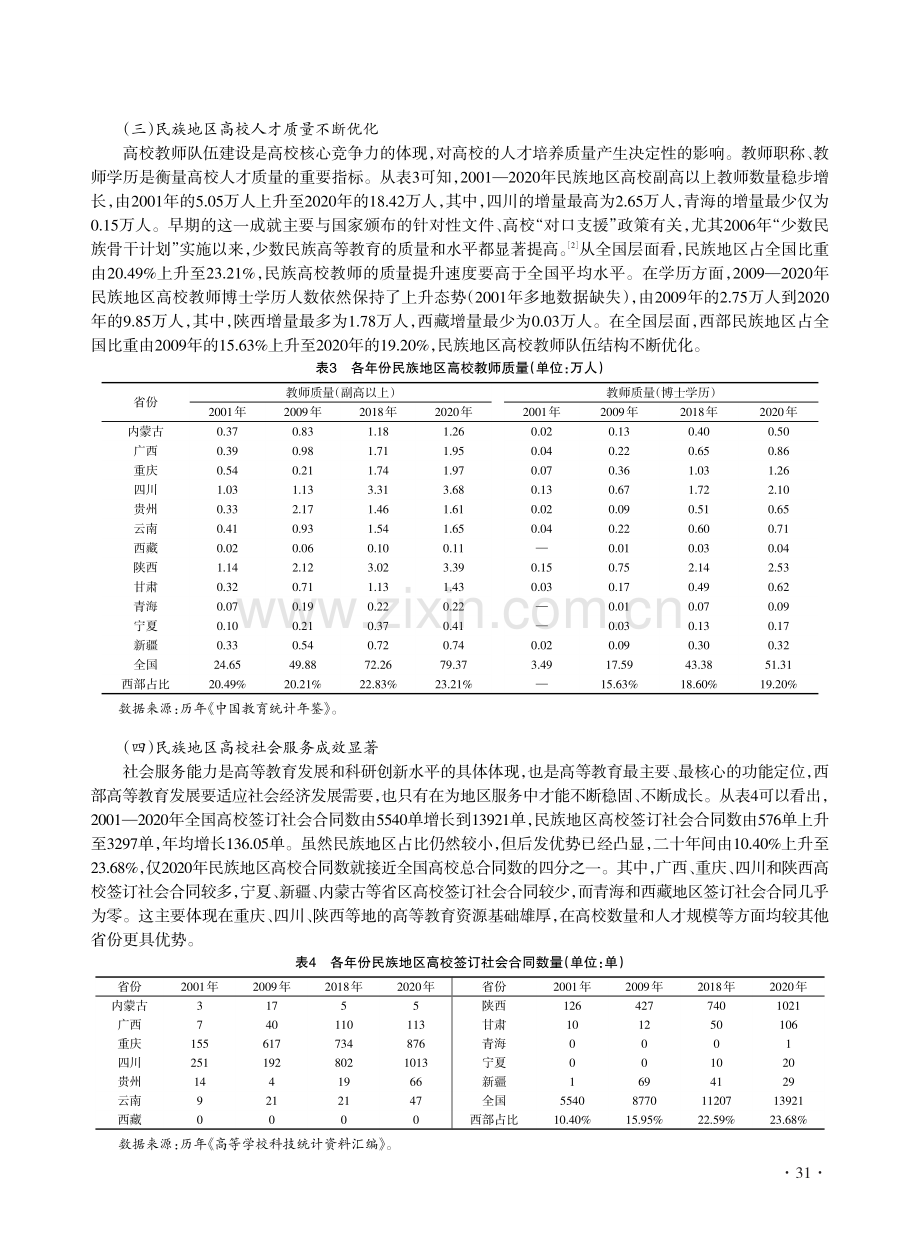 民族高等教育高质量发展的困境与突破.pdf_第3页