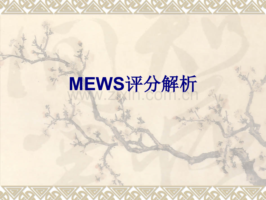 MEWS评分解析优质PPT课件.ppt_第1页