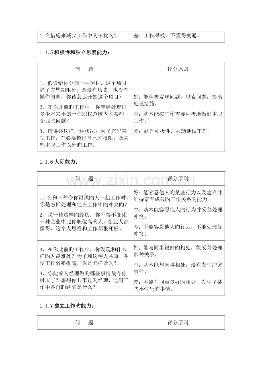 销售经理招聘结构化面试方案.doc_第3页