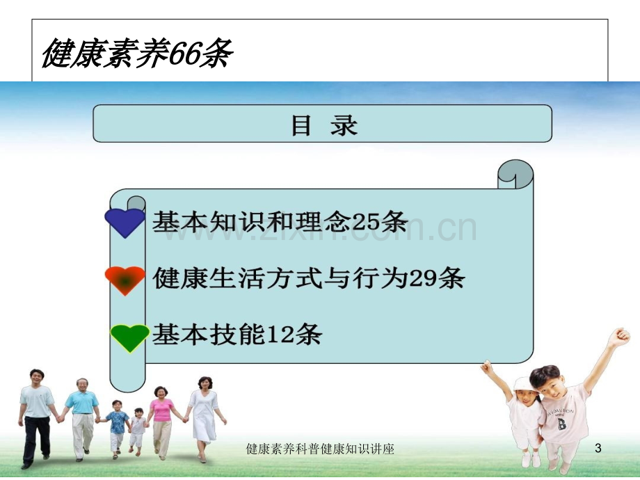 健康素养科普健康知识讲座课件.ppt_第3页