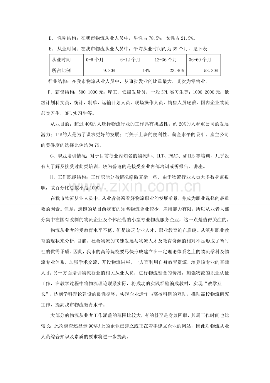 物流管理专业调研报告.doc_第3页