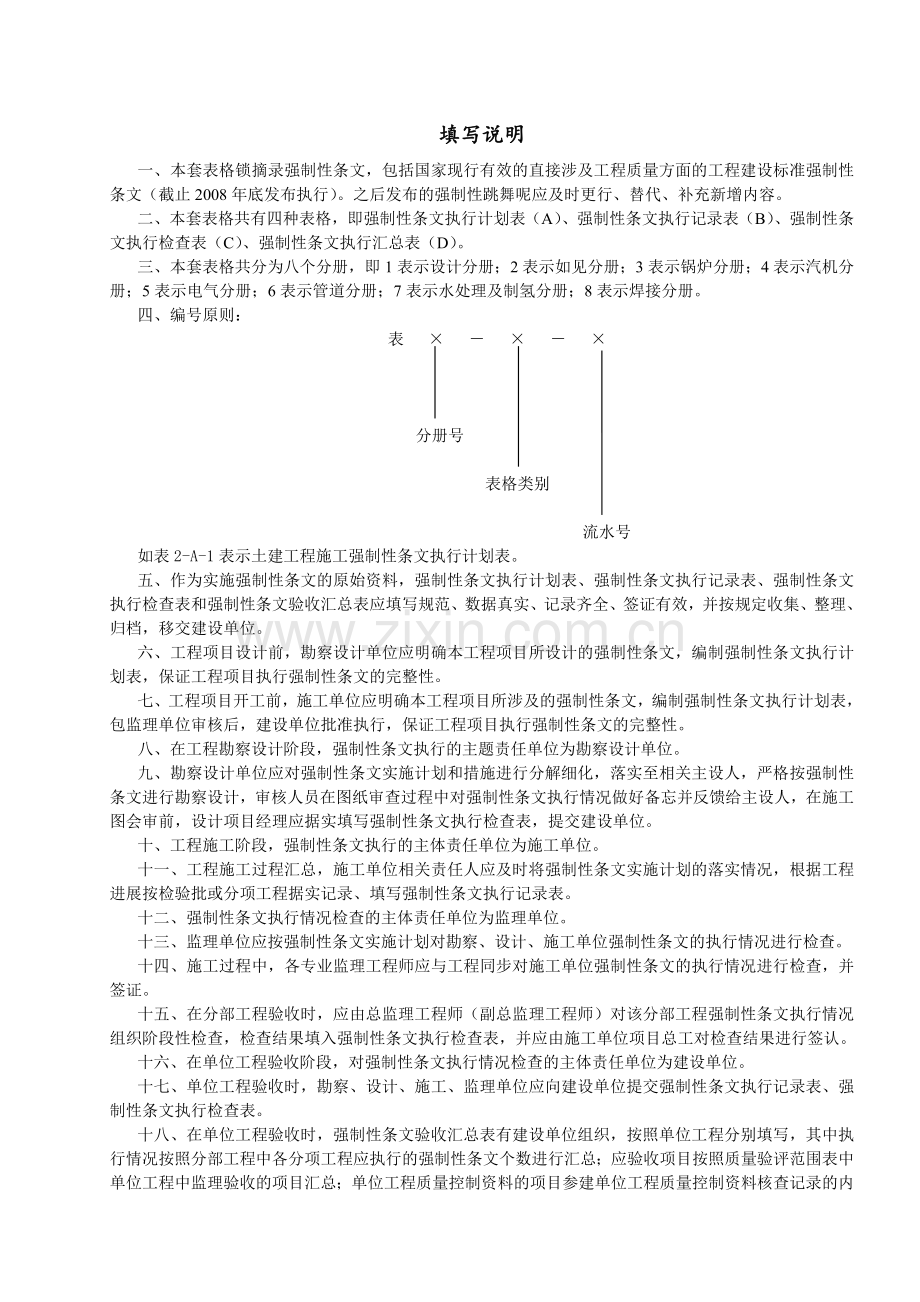 《火力发电工程建设标准强制性条文执行表格》水处理分册.doc_第2页