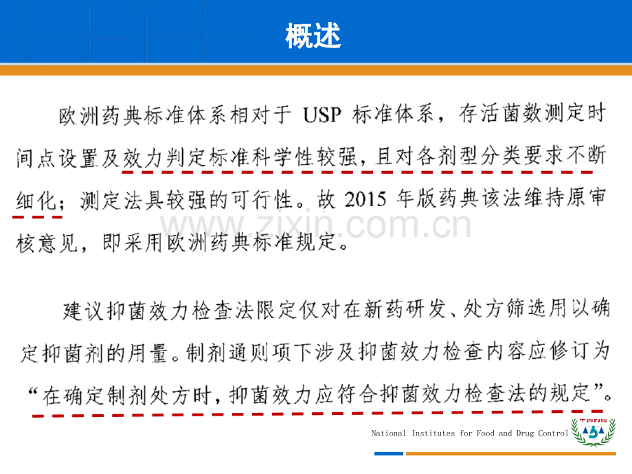 我国药典抑菌效力检查法讲义.ppt_第3页