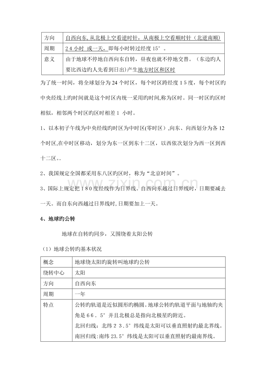 2023年上海初中地理会考知识点汇总六年级第二学期.docx_第2页