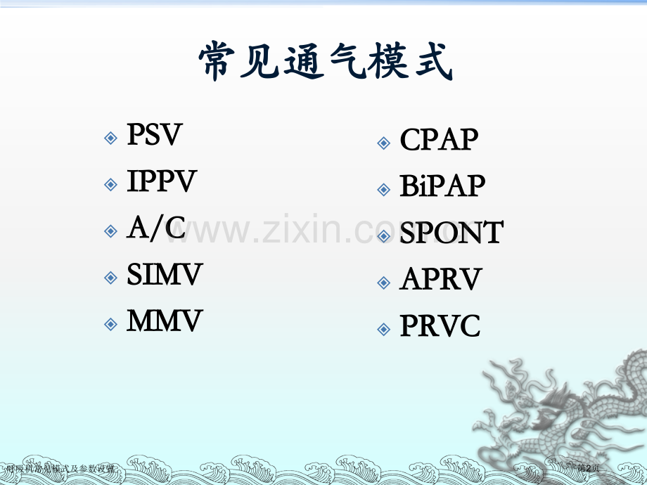 呼吸机常见模式及参数设置.pptx_第2页