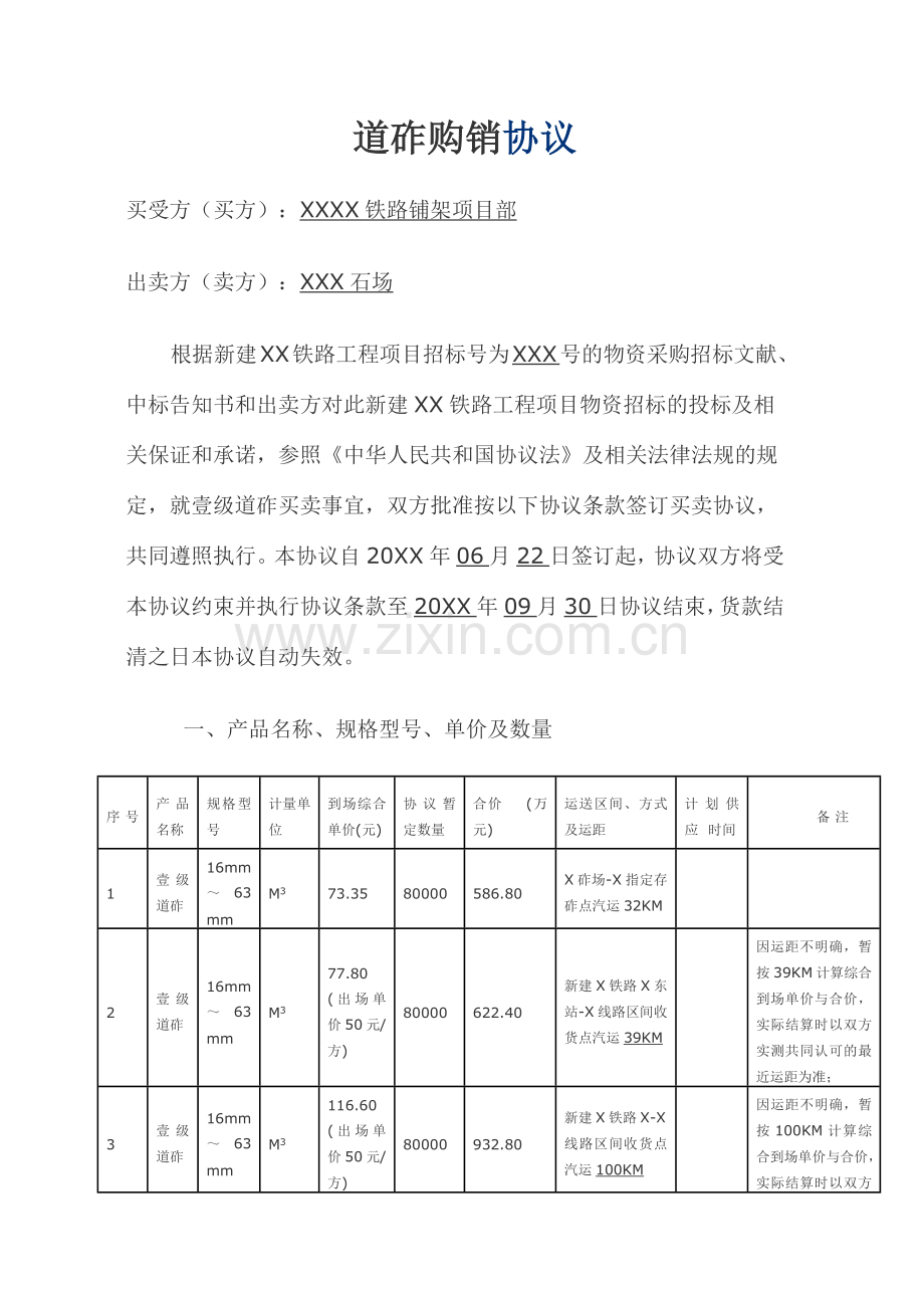 道砟购销合同.docx_第1页