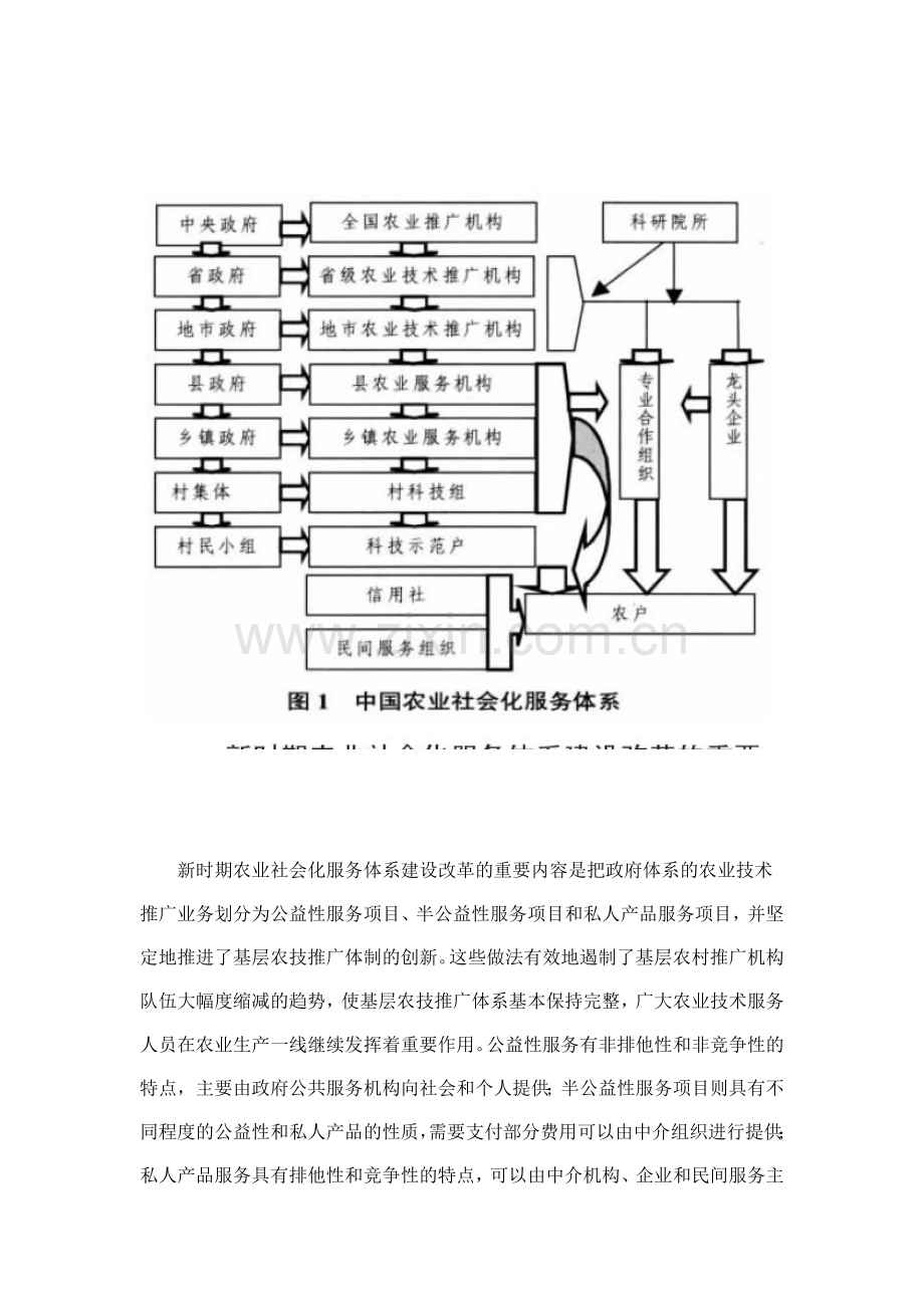 农业社会化服务体系的现状问题和对策研究.doc_第3页