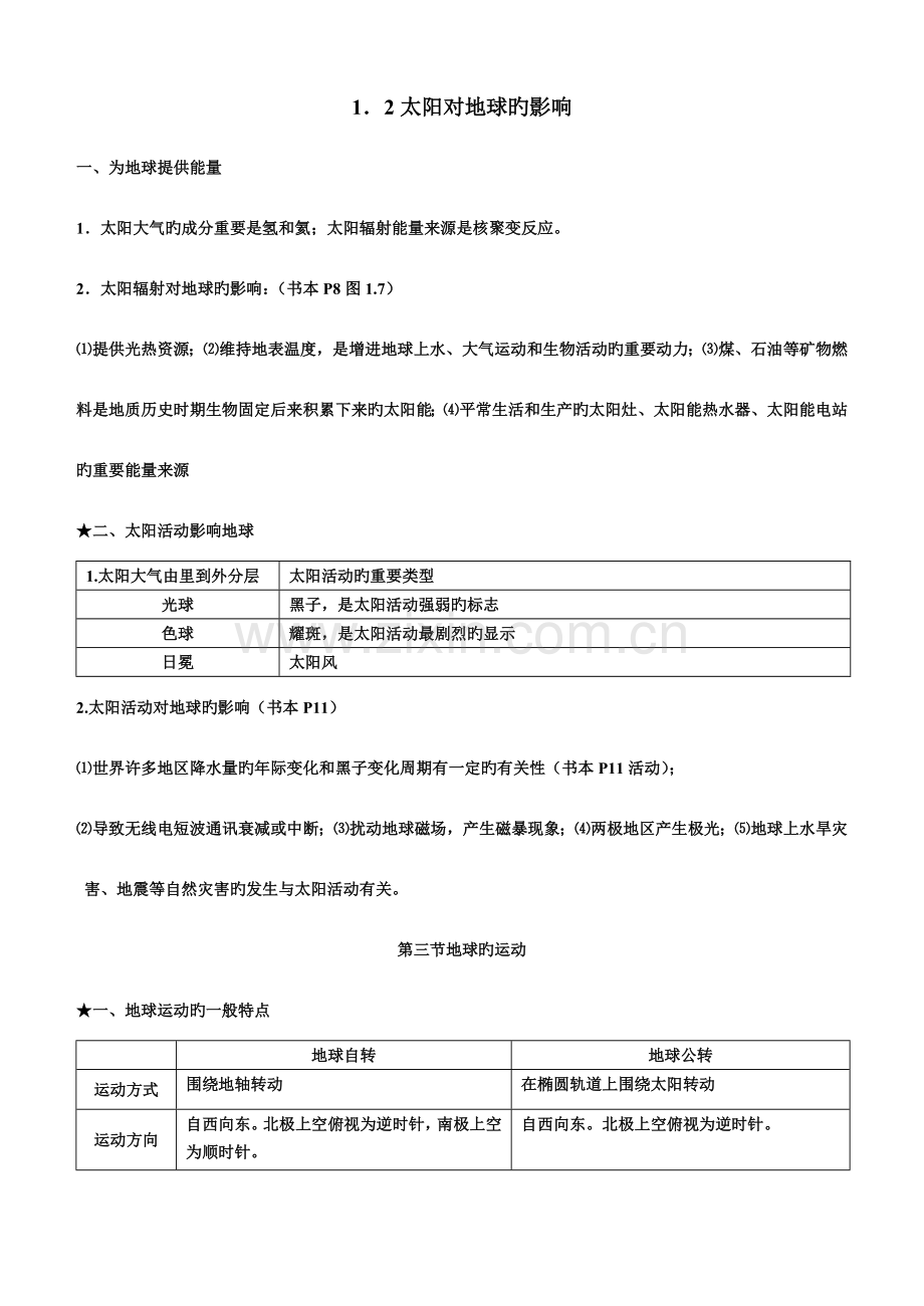 2023年高中地理必背知识点.doc_第2页