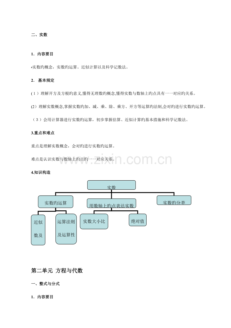 2023年上海中考数学知识点梳理.doc_第2页