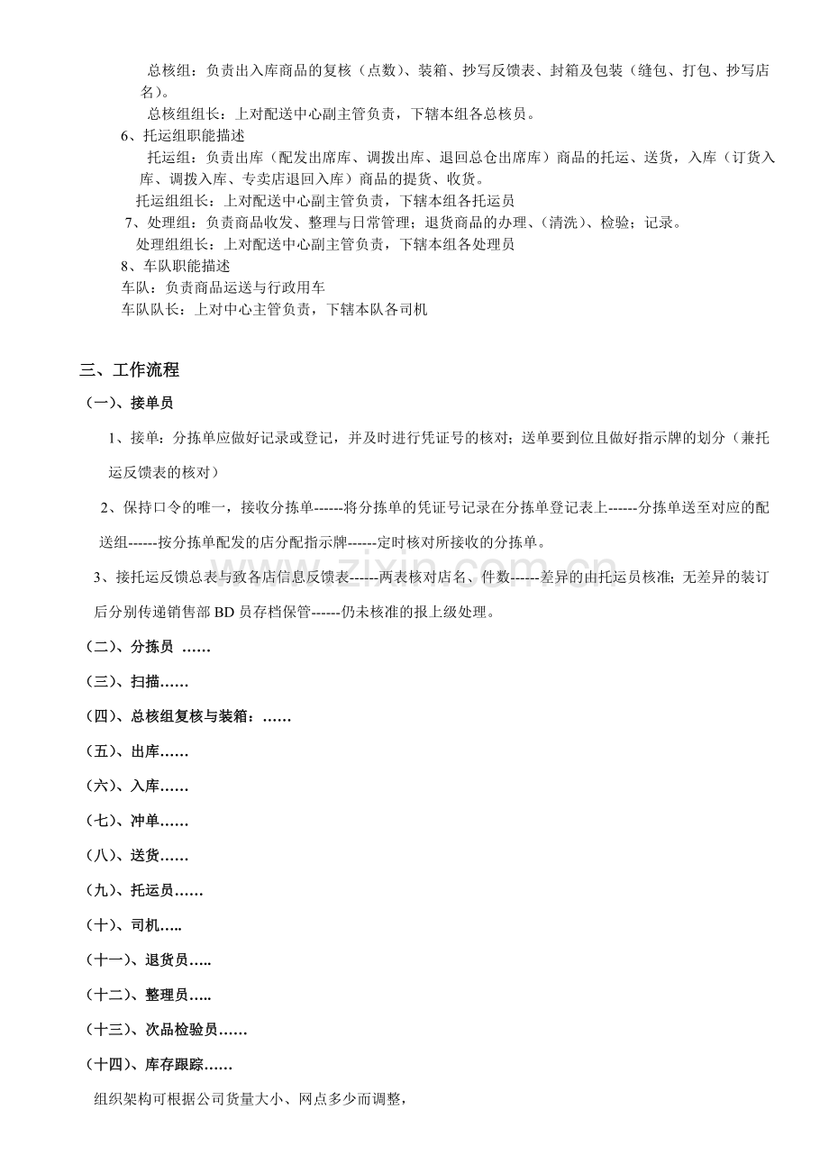 物流组织架构及操作流程.doc_第2页