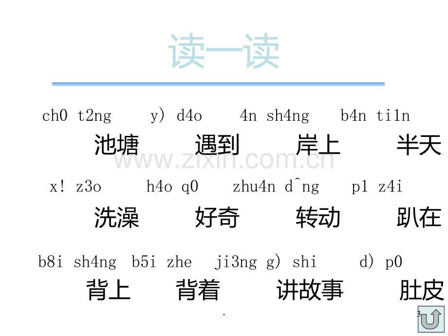 一年级语文池塘边的叫声PPT课件.pptx_第3页