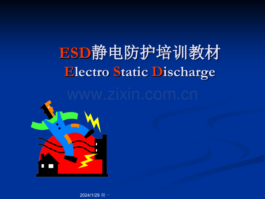 ESD静电防护培训教材.ppt_第1页