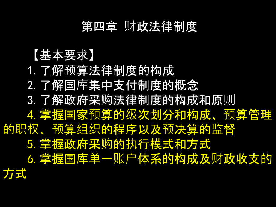 财经法规第四章PPT课件.ppt_第1页