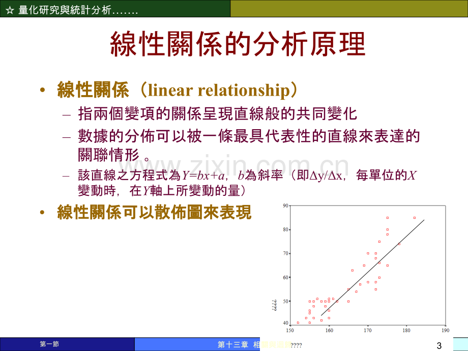 线性关系的分析：相关与回归---《量化研究与统计分析》教学幻灯片(繁体中文)-PPT课件.ppt_第3页