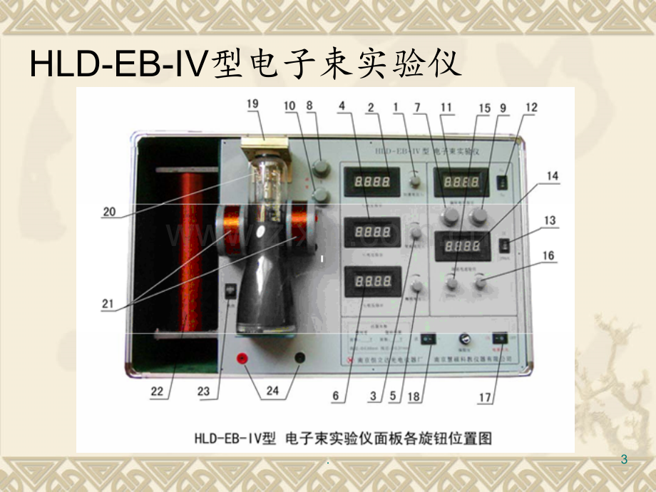 11实验十一-电子束电偏转与电聚焦解析PPT课件.ppt_第3页