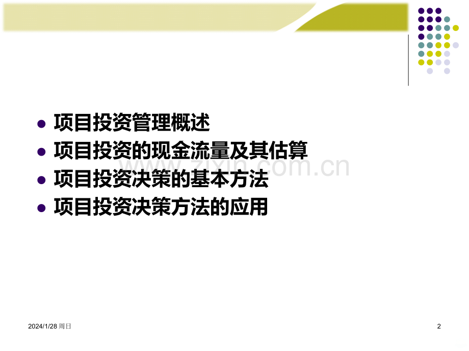 项目投资管理PPT课件.ppt_第2页