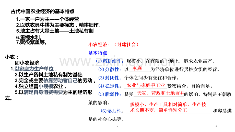 必修一历史知识点整理PPT课件.ppt_第2页