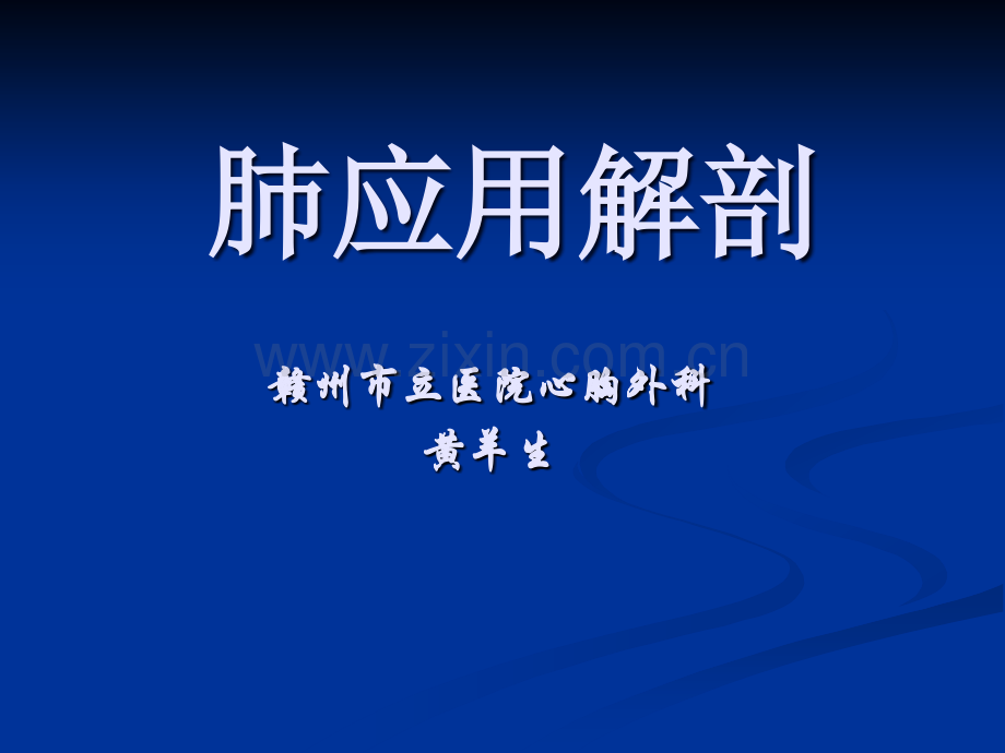 肺的应用解剖.ppt_第1页