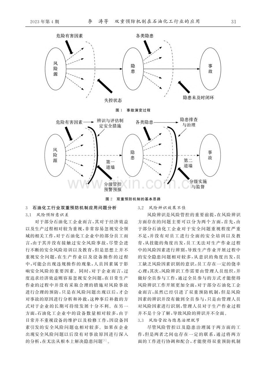 双重预防机制在石油化工行业的应用_李涛.pdf_第2页