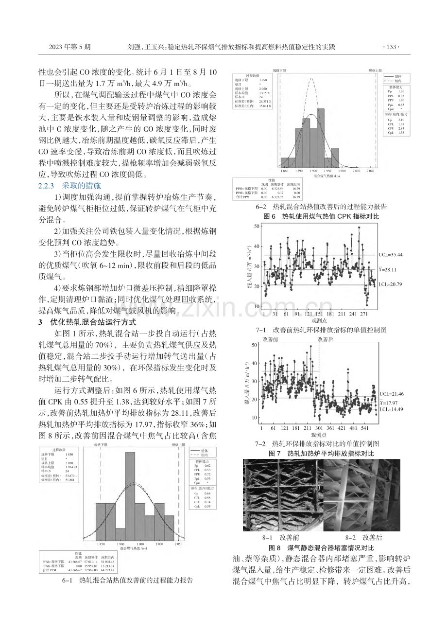 稳定热轧环保烟气排放指标和提高燃料热值稳定性的实践_刘强.pdf_第3页