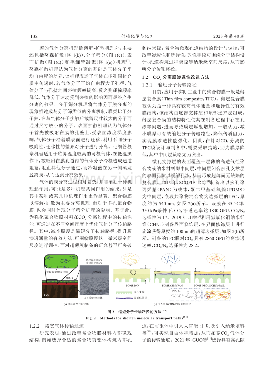 碳捕集膜在工业化应用中的研究进展及展望.pdf_第3页