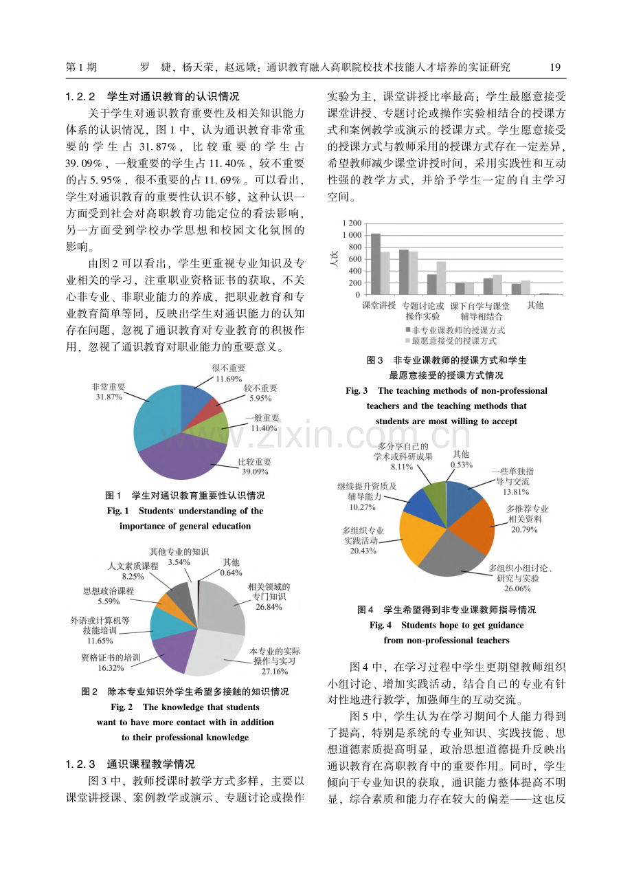 通识教育融入高职院校技术技能人才培养的实证研究_罗婕.pdf_第3页