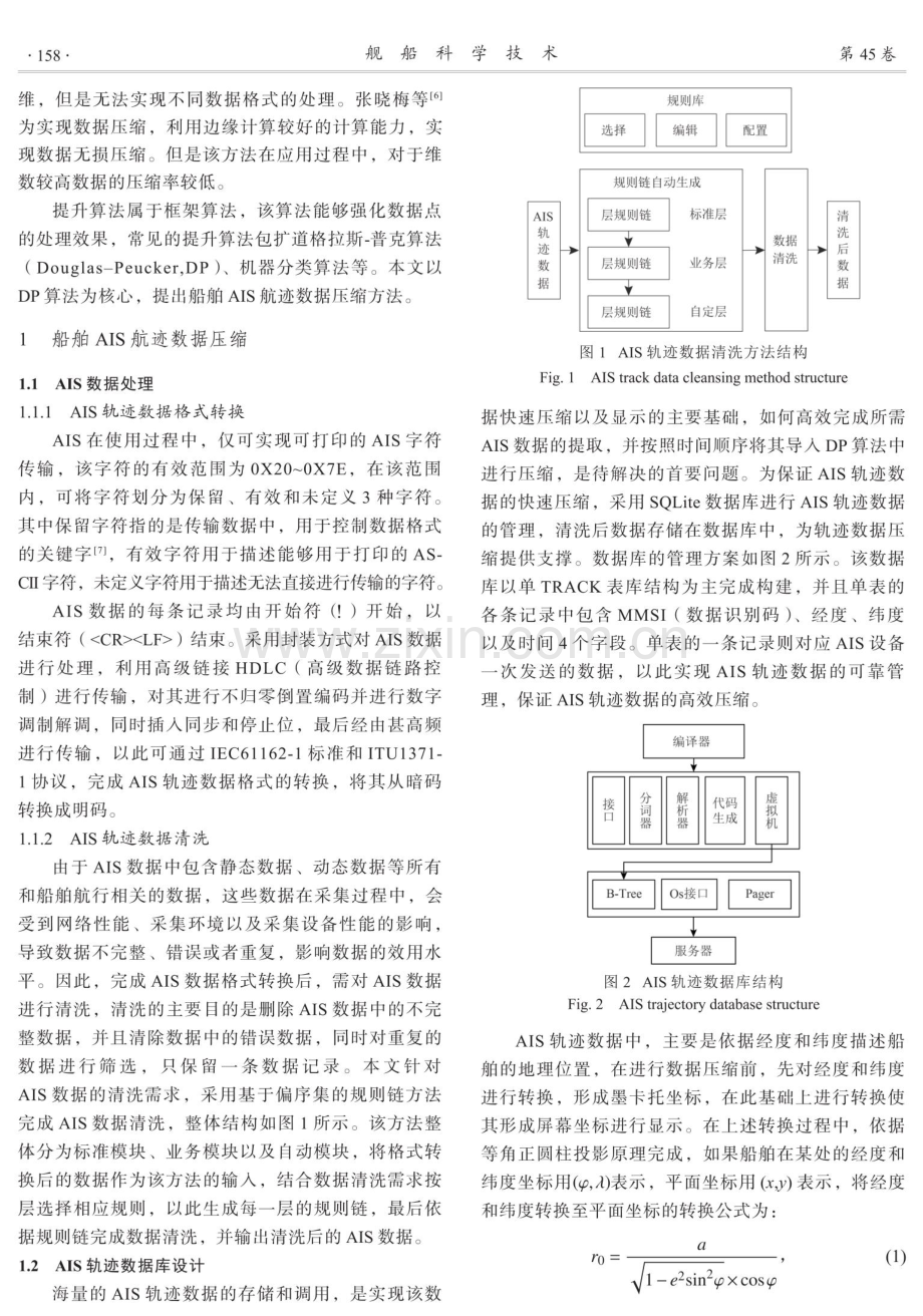 提升算法下船舶AIS航迹数据压缩方法.pdf_第2页