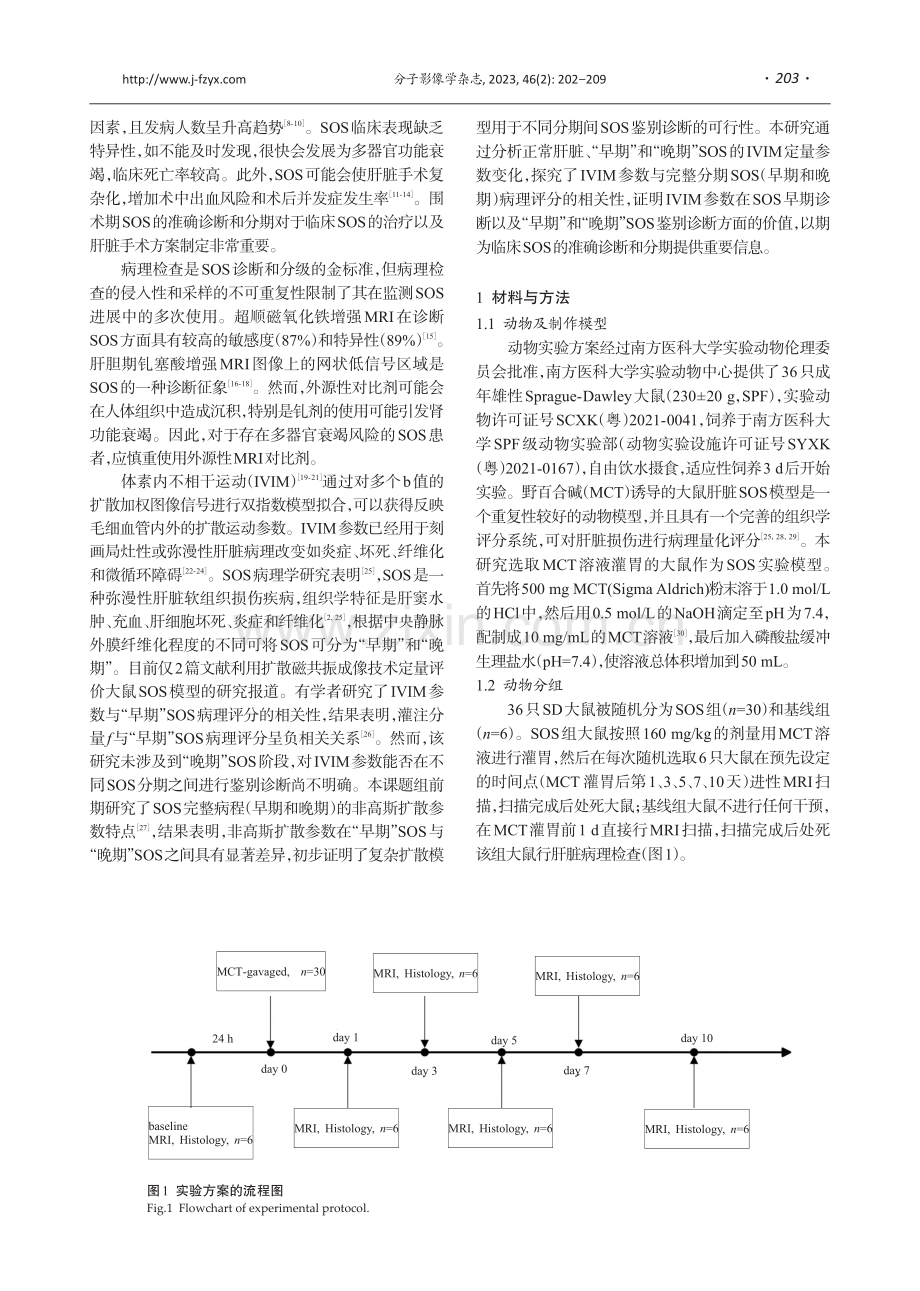 体素内不相干运动成像定量评估肝窦阻塞综合征_吕健.pdf_第2页