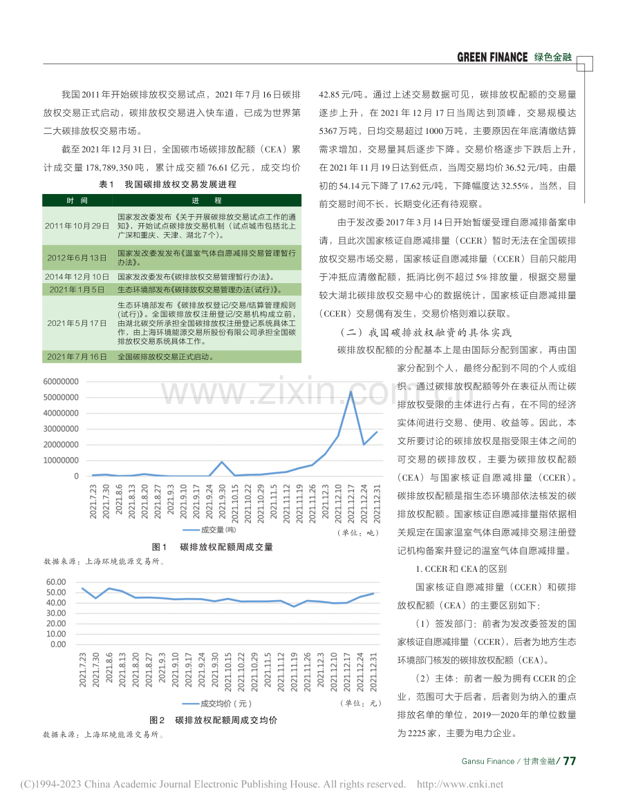 碳排放权融资的可行性、实践与建议_苗军.pdf_第3页