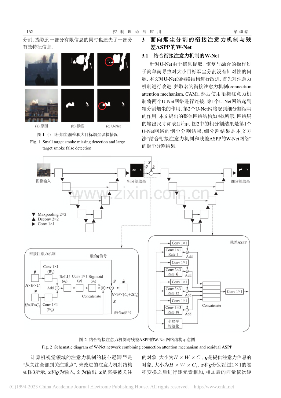 衔接注意力机制与残差ASP...W-Net工业烟尘图像分割_詹光莉.pdf_第3页